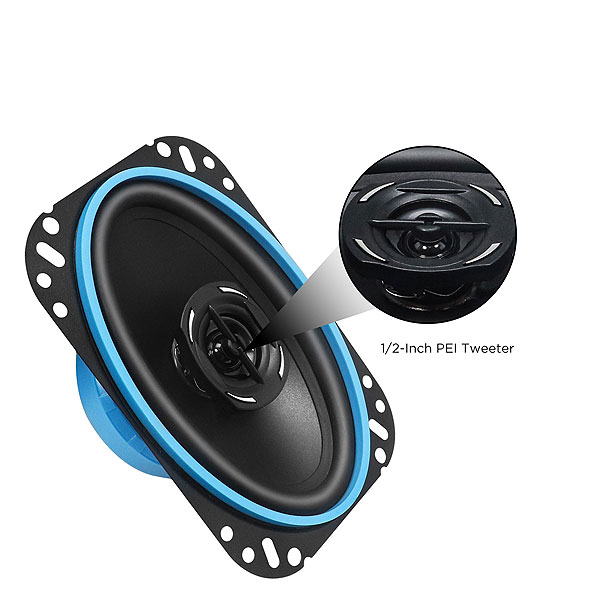 Recoil | RCX46 | 2-х пол. коакс., mm , Ом, 0 Гц, RMS/Peak - W/W | 3