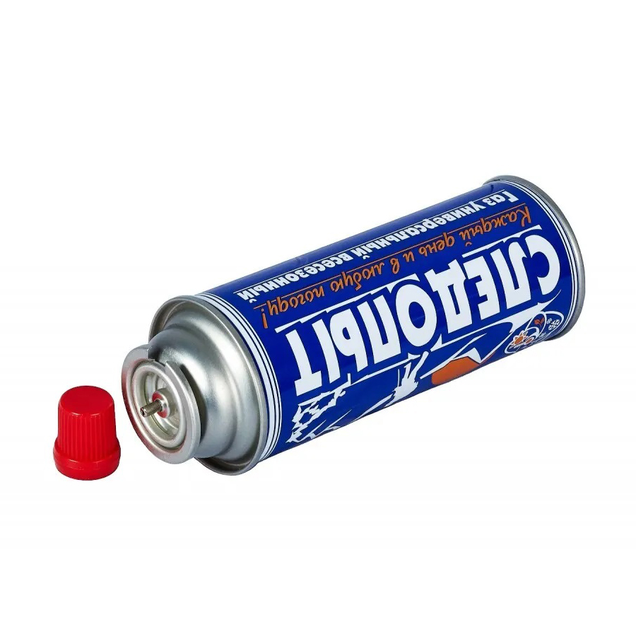 СЛЕДОПЫТ | FG-220R | Газ для порт. плит, метал. баллон,220 гр.,цанг ВСЕСЕЗОННЫЙ | превью 2