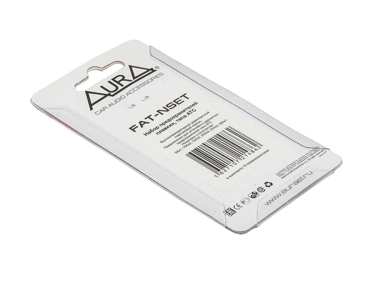 AurA | FAT- NSET | Предохранители флажковые ATC, 7.5-30А, 10 штук | превью 2