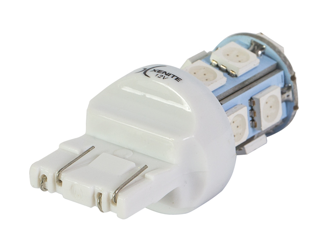 XENITE | T20 W21/5W TP137R |13SMD КРАСНАЯ Диодная лампа без цоколя, 40Lm 5000K, белая уп.2шт | 3