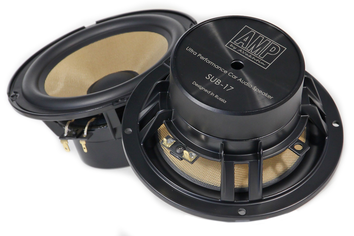 AMP by A.Vakhtin | SUB-17.2 | 2 полосная ак. система B серии RMS 70Вт,91дб, 4Ом | 2