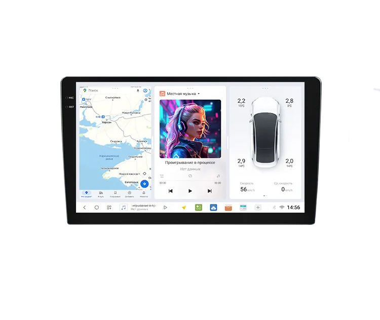 DUDU | Dudu5 9" 4-64 | Android 12, 4G. дисплей 9 " Wi-Fi, USB, BT,| превью 1