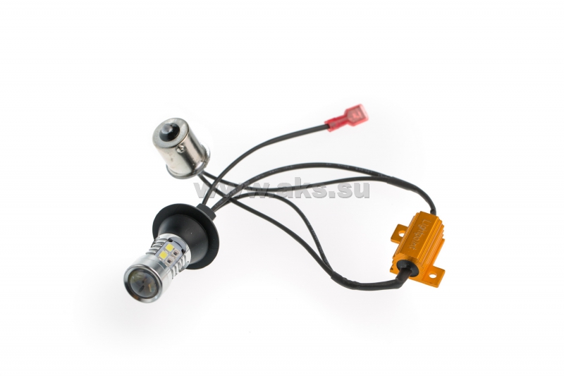 OPTIMA | LED DRL PY21W| ЦОКОЛЬ В место лампы поворотника Ходовые огни + поворотник  | превью 2