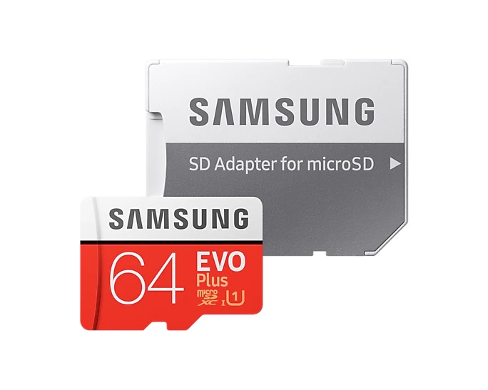 Samsung | MicroSD 64Gb UHS-I U1 | Карта памяти 64Gb +адаптер, Class 10 UHS-I U1| превью 2