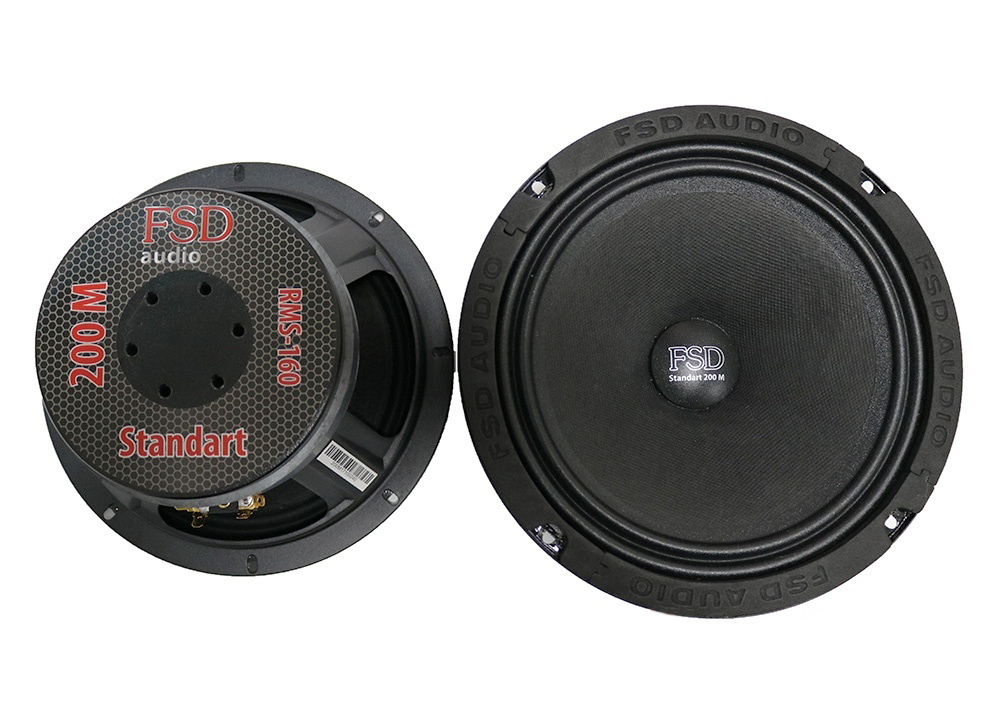 FSD audio | Standart 200M V2 | Мидбас 8", 4Om, 160 Вт RMS, 500 Вт MAX, 98Дб,  ПАРА | превью 2