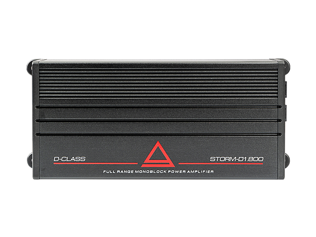 AurA | STORM-D1.800  | ШИРОКОПОЛОСНЫЙ, 1x800w (1Ohm), BAND-PASS фильтр, ДУ, компактный | 6