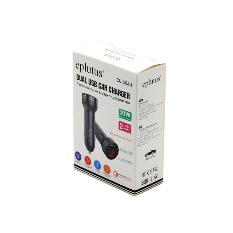 Eplutus | CU-504 |  зарядное устройство.  USB входов -2 | превью 3