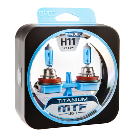 MTF | Titanium H11 | 12V 55W комплект ламп накаливания, 4300К | превью 1