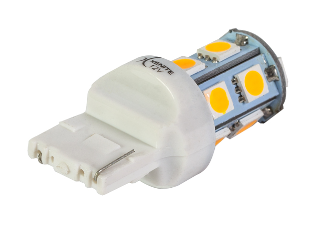 XENITE |  T20 W21W |TS137Y | 13SMD  Желтый, Диодная лампа без цоколя, 50Lm , уп.2шт | превью 3