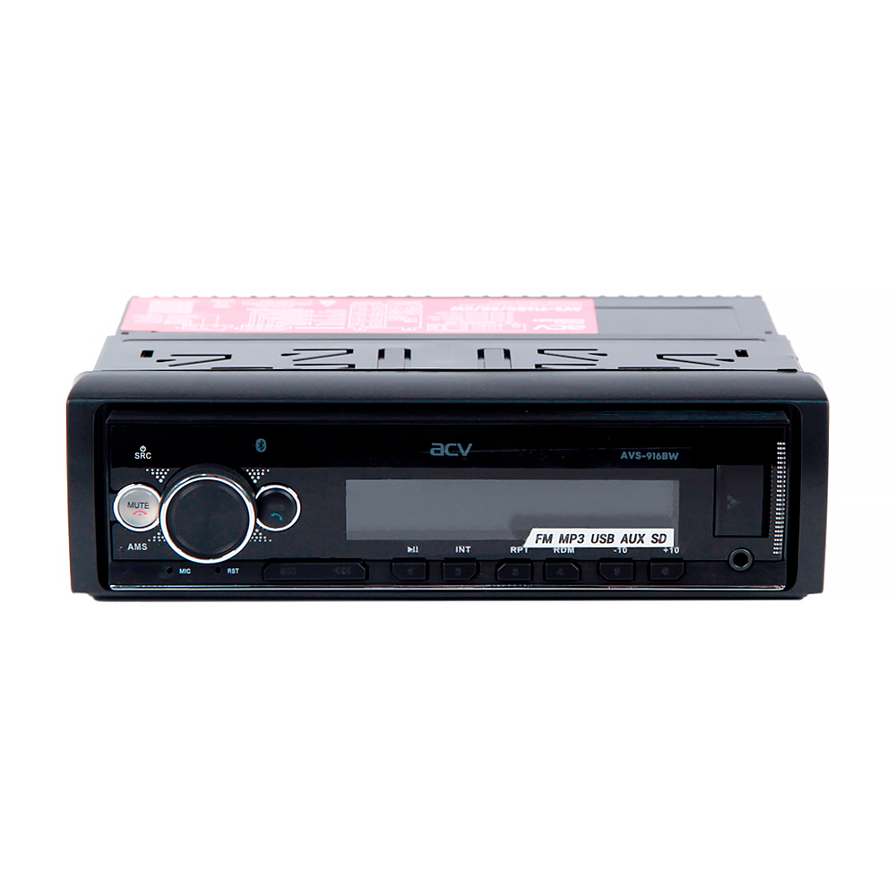 ACV | AVS-920BG | 1din/зеленая/FM/MP3/USB/BT/SD/FM/4*50/Bluetooth/съемн.панель | превью 2