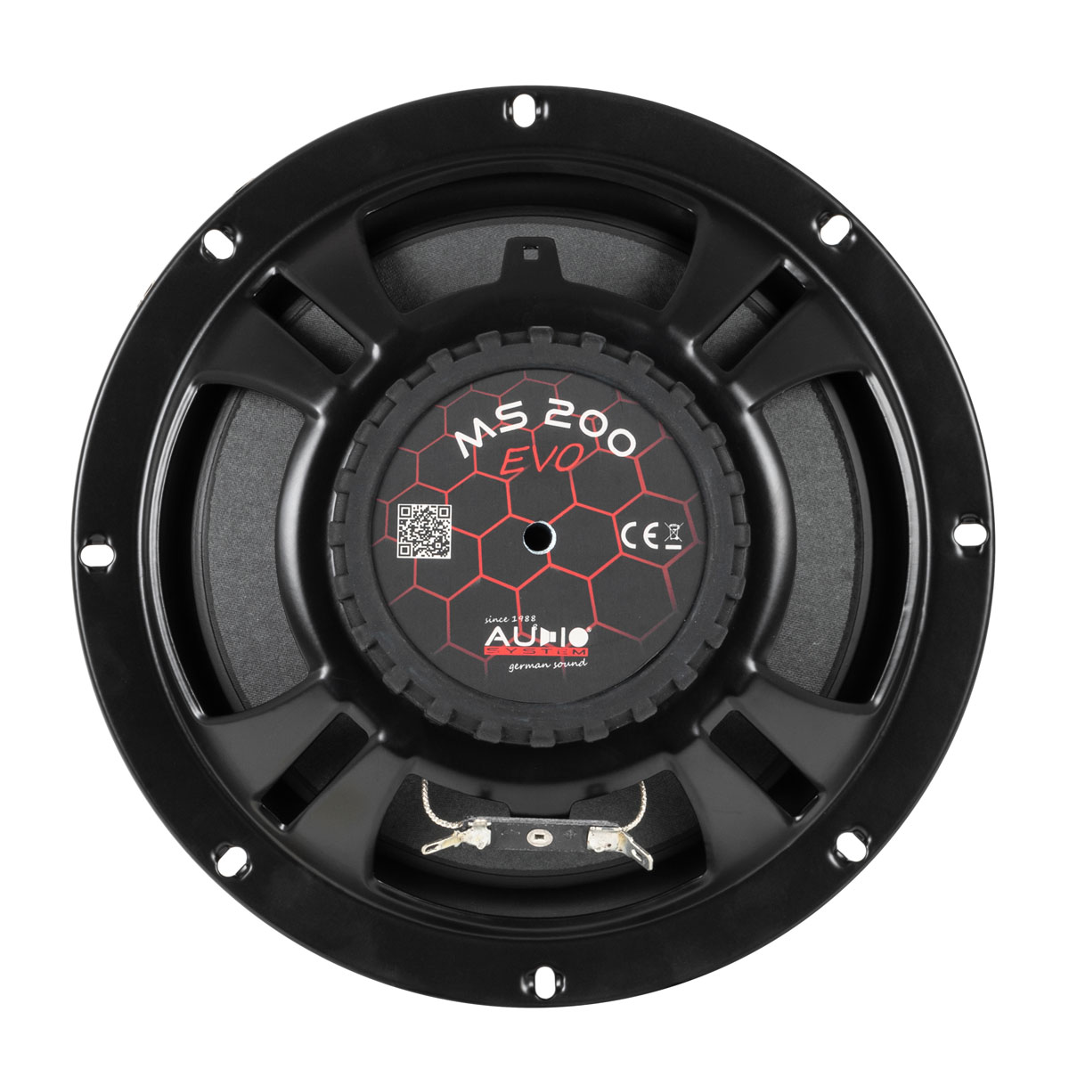 Audio System | AUS-MS200EVO | НЧ-СЧ ДинамикM-Series, 8"(20 см),2 пол, RMS/MAX 110/220 Вт,3 Ом, | 5