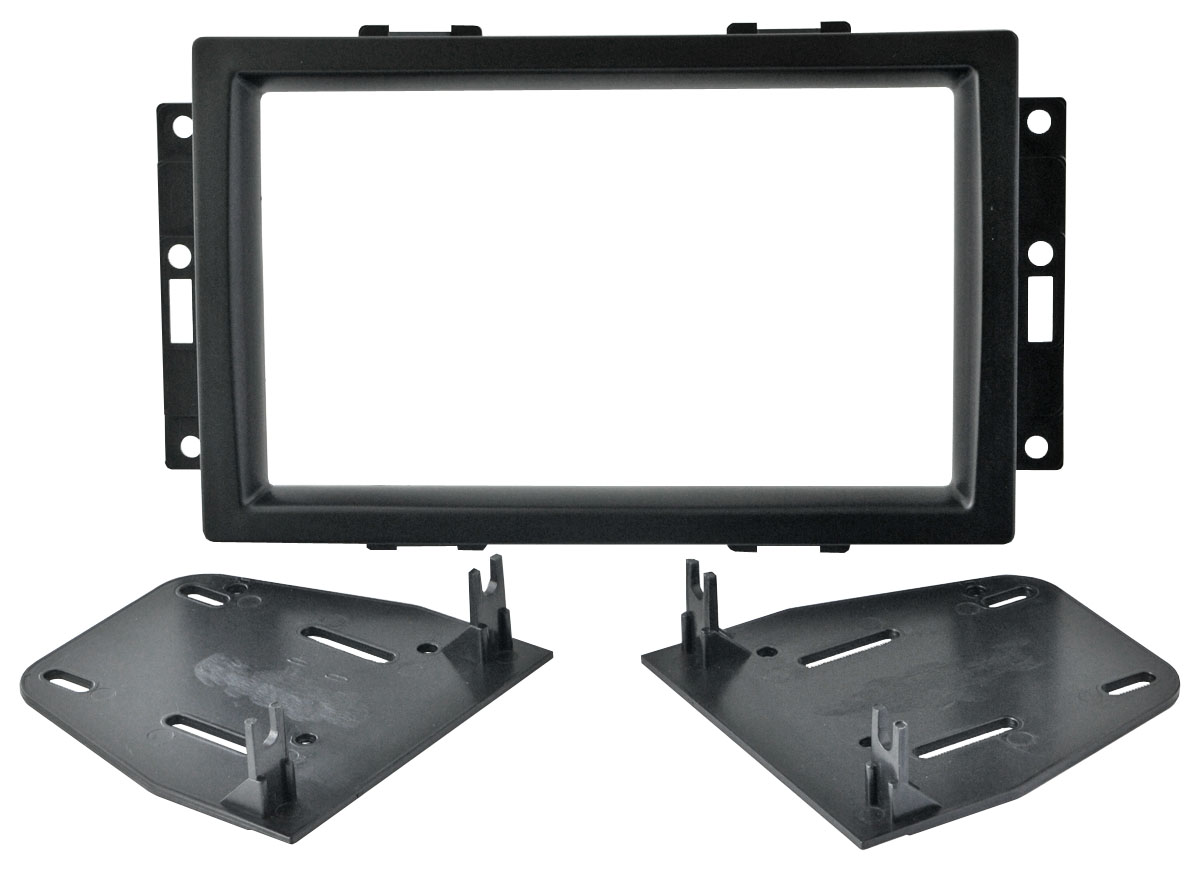 Incar | 99-6510A | Рамка 1 DIN Chrysler Dodge Jeep 2004-2011, Grand Cherokee-4 2010+ 2/1DIN| превью 2