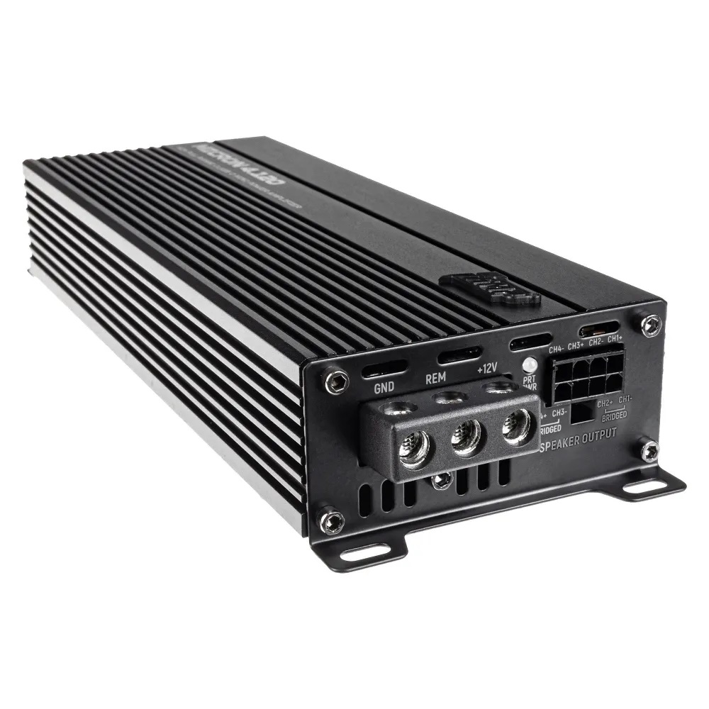 AMP | MICRON 4.120 | 4-кан, класс D , мощность RMS 120 Вт х4 ( 4 Ом ), 170Втх4, ( 2 Ом ) | 2