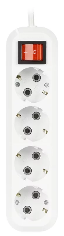 Smartbuy | SBE-16-4-05-ZS | Удл Smartbuy, 4 гнезда 5.0 м 16А/3.5кВт с выкл. и заземл. ПВС 3х1.0| 2