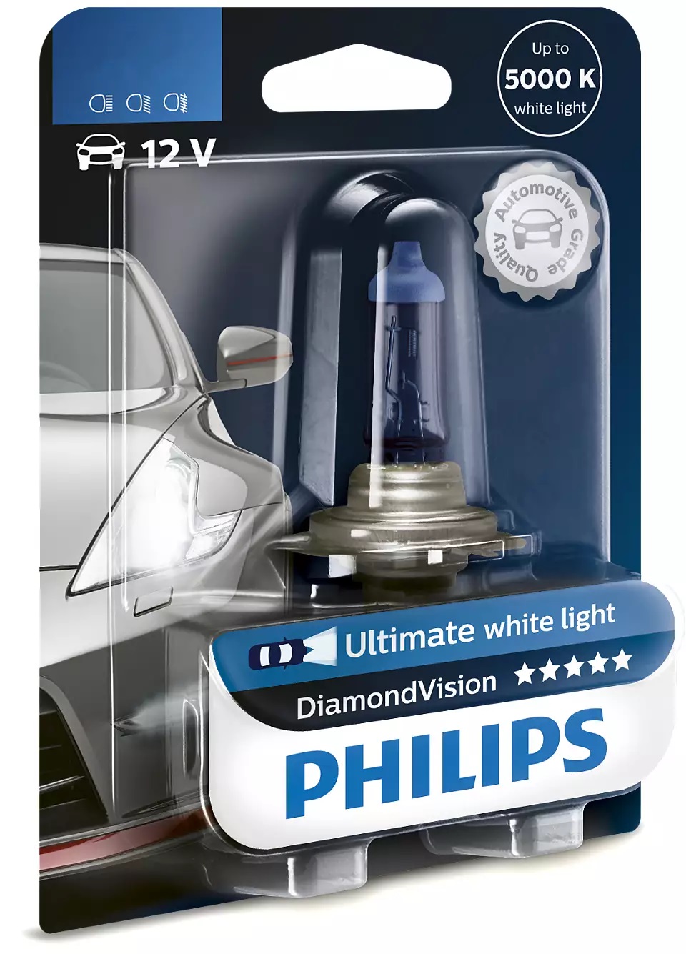 PHILIPS | H1 DiamondVision | Галогенная лампа Philips H1 (55W 12V)  DiamondVision | превью 1