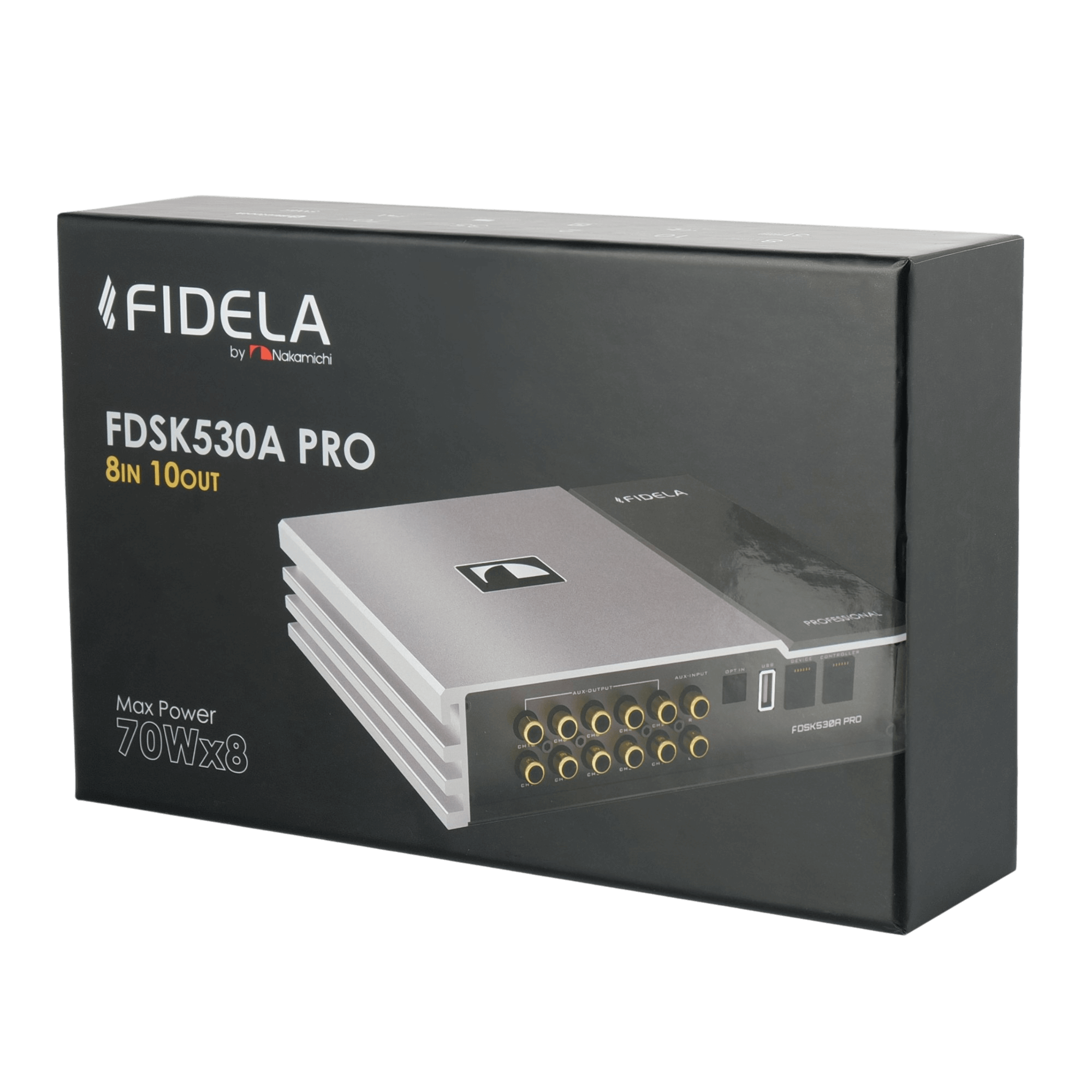 Nakamichi | FDSK530A PRO | 8-канальный усилитель с 10-канальным аудиопроцессором | 7