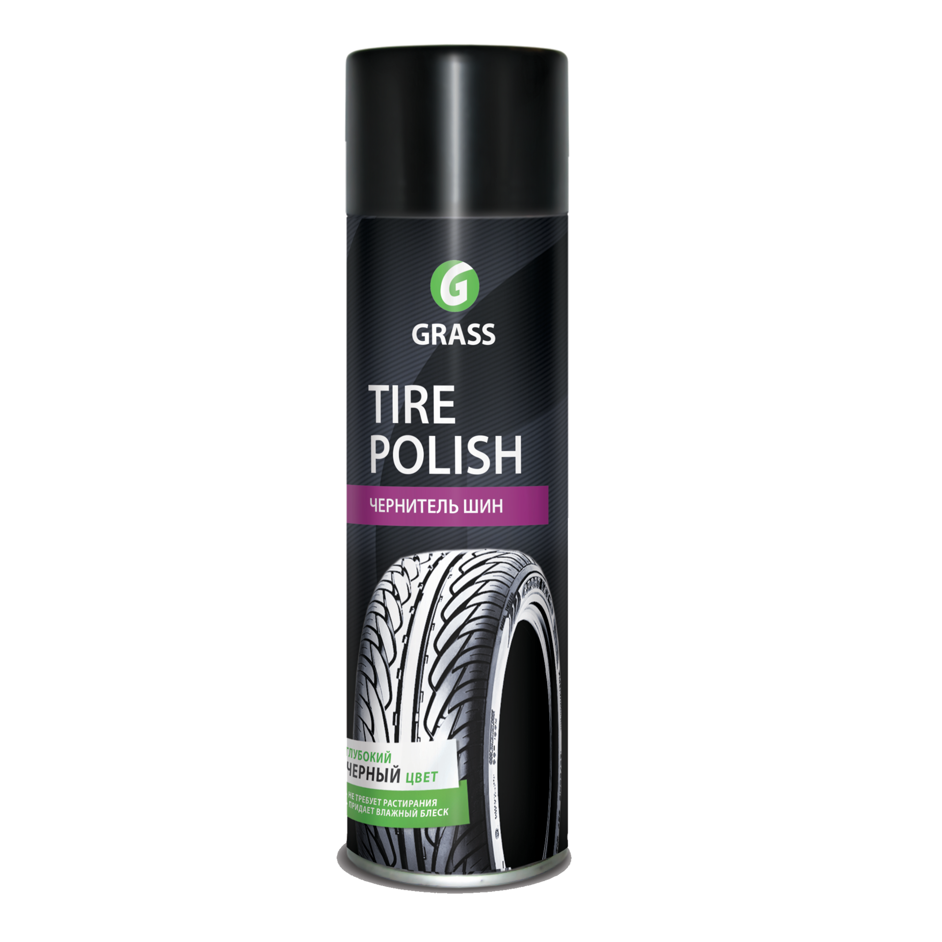 GRASS | TIRE POLISH | Полироль-защита для шин автомобиля 650мл| 1