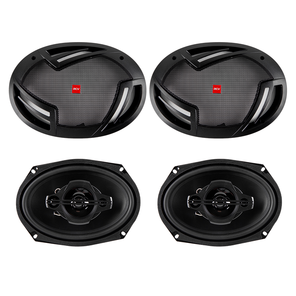 ACV | SP-693 BEATS| 6*9 см 3-х полосная/80Вт/бумага | 6