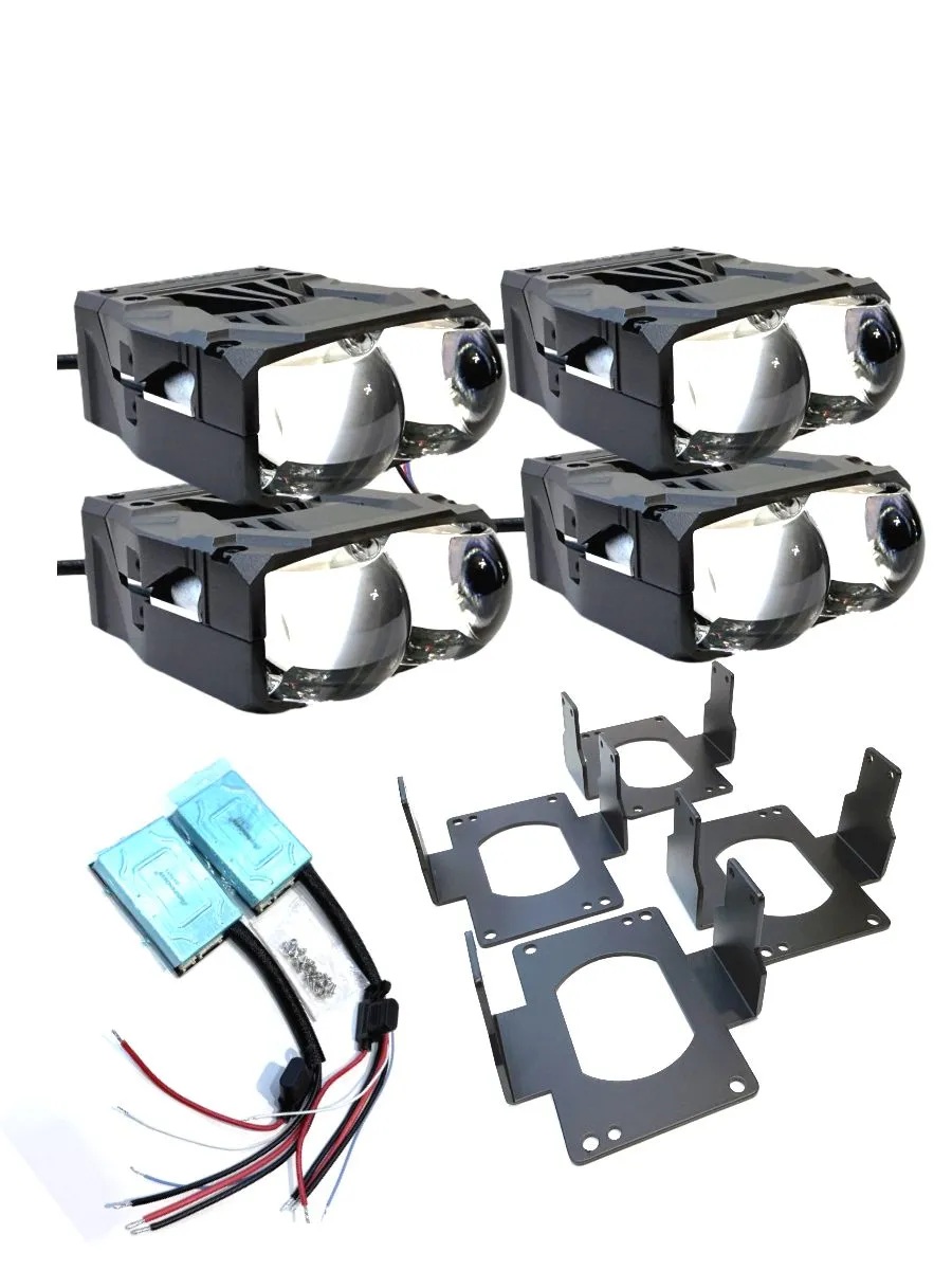 AOZOOM | SLPD-14 | Bi-LED модули GEELY MOHJARO 6000K , 64W/78W, КОМП. 2 ШТ.| 5