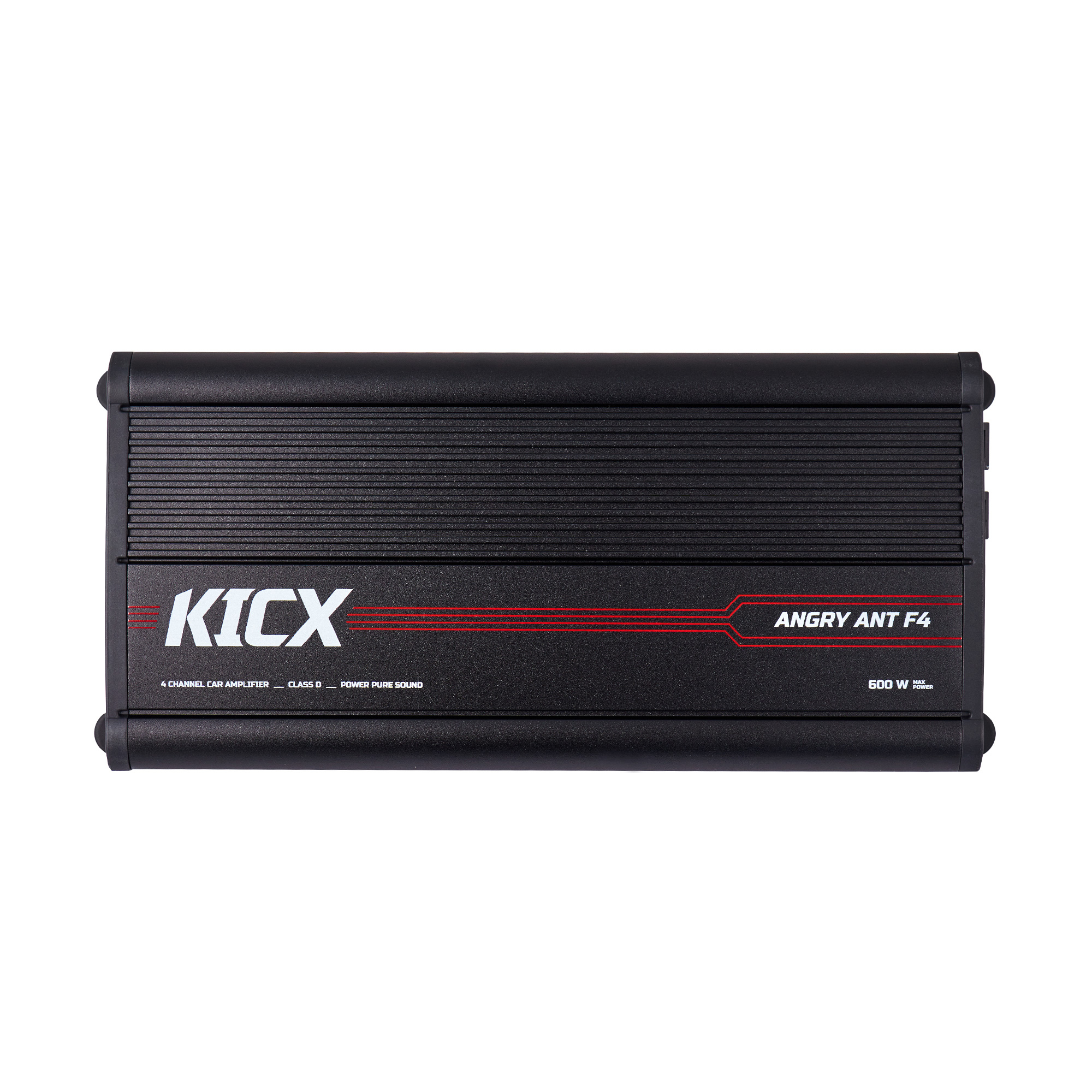 KICX | Angry Ant F4 | 4-кан, класс D , мощность RMS 200 Вт х4 ( 4 Ом ), 300Втх4, ( 2 Ом ) | 2