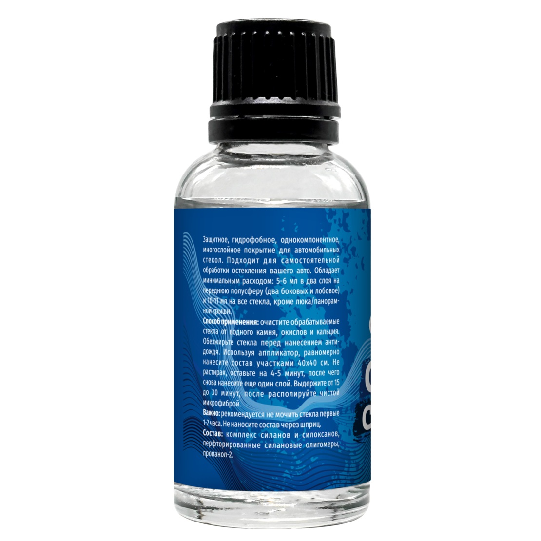 LERATON | Glass Coating SET | Защитное покрытие для стекол (антидождь),набор LERATON 30мл | 2
