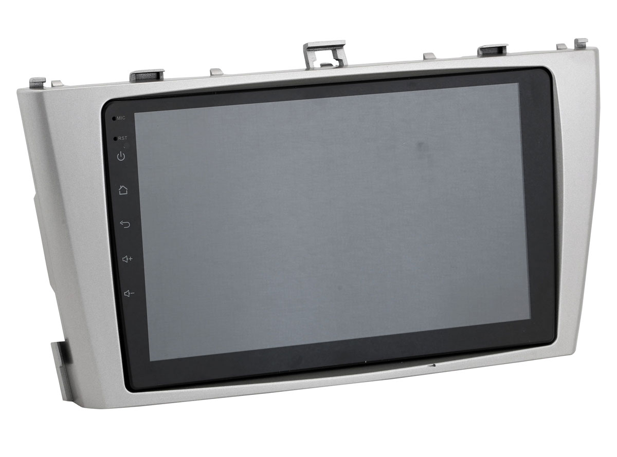 Incar | RTY-FC169 | рамка магнитолы 9"   Toyota Avensis III 2009-2011, SILVER   | превью 3