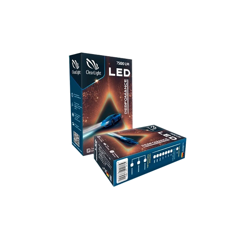 Clearlight | LED Perfomance H4 | Лампа LED H4 CAN 7500 Lm  (6000K) 2 шт. 12 v, гибкий радиатор | превью 3