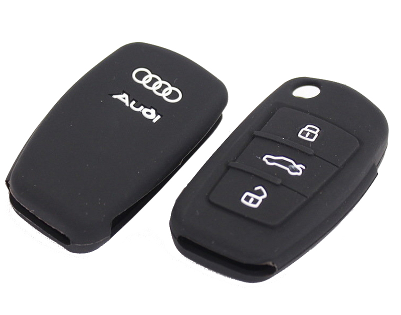 Чехол Силикон | AUDI -01   | Силиконовый чехол для выкидного ключа  | 1