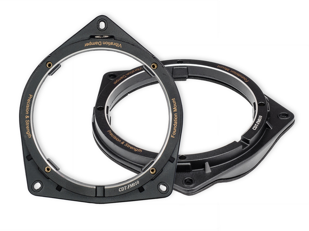 CDT | CDT-FM010 | проставочное кольцо (пара), литой алюминий, Toyota Hi-Ace -> 6,5" | превью 1