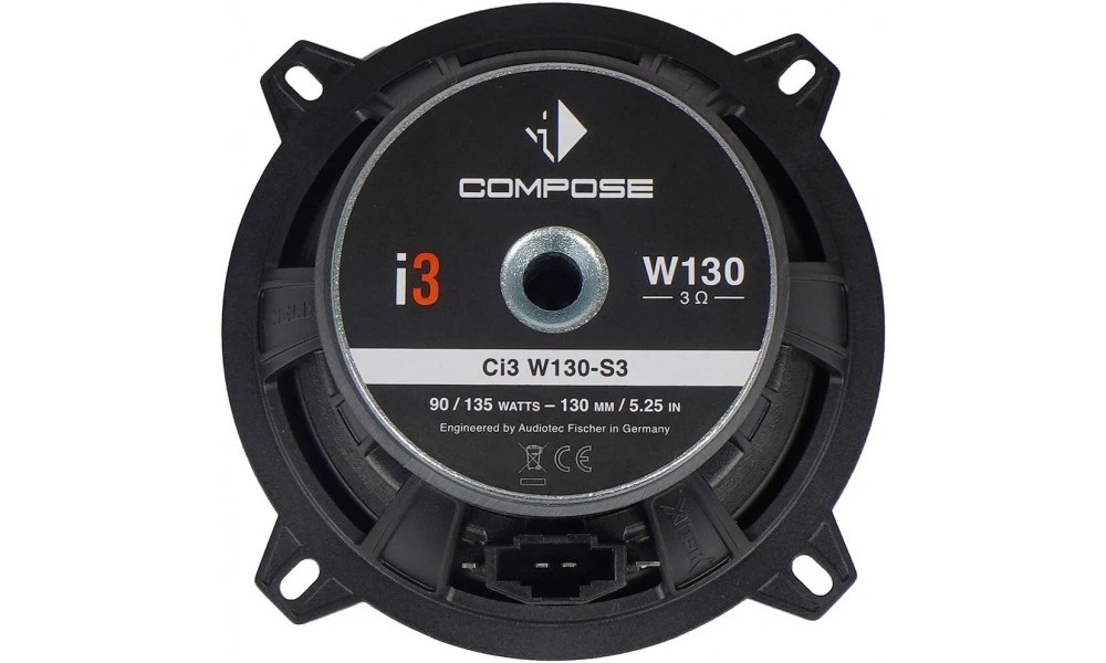 Helix | Ci3 W130-S3 | динамики НЧ/СЧ  5,25", 90/135 Watts, 3Om | 6