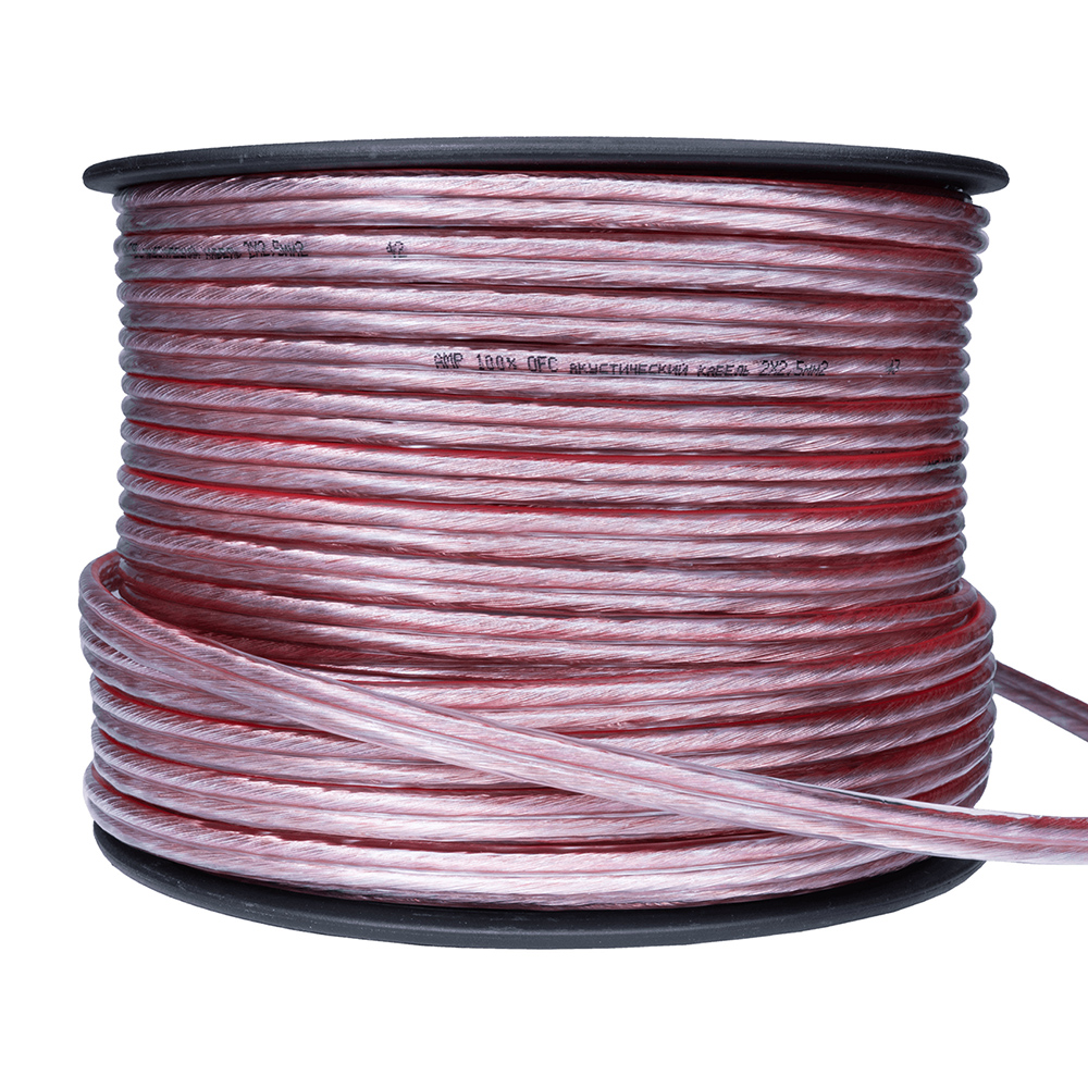 AMP | PROMO 2x2.5 | OFC Extremely flexible медь 2*2.5мм Бухта 50 м цена за БУХТУ | превью 2