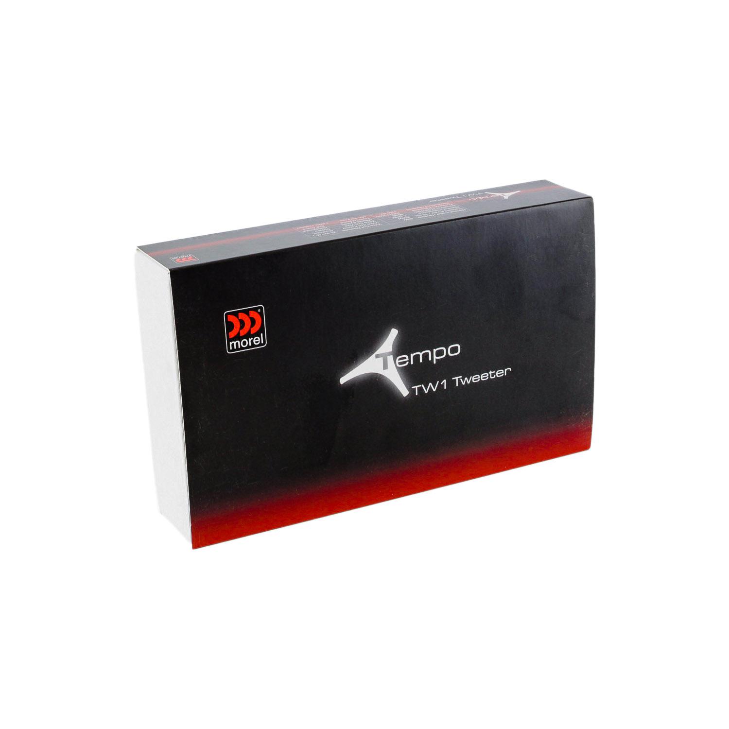 Morel | TWEETER TEMPO TW-1 |  твитеры 1”, мощность: 80 / 250 Вт, 4 Ом, 90 дБ, 1800-22000 Hz.  | 5