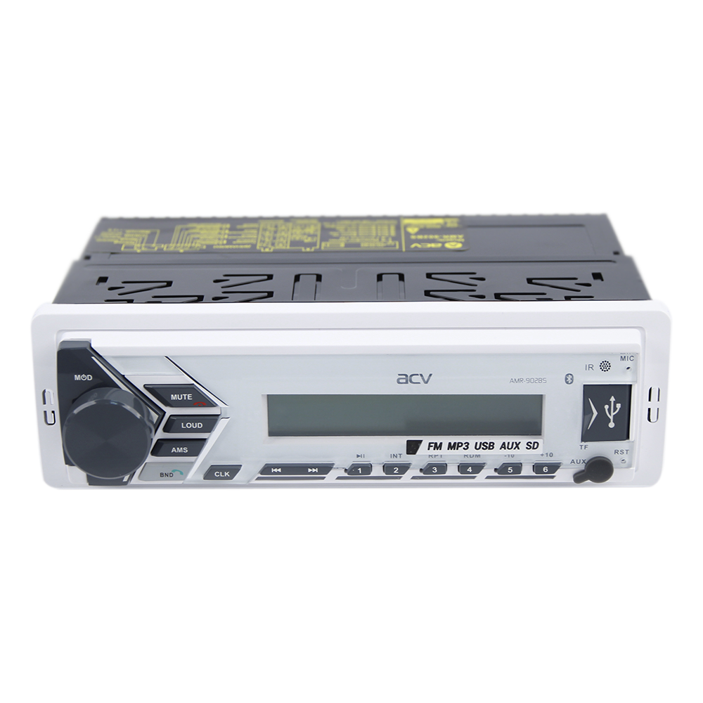 ACV | AMR-902BS | 1 din/белый/4х50Вт/USB/SD/FM/AM/3RCA/SUB/QuickCharge | превью 2