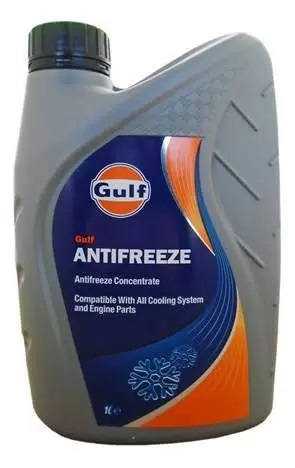 Gulf | Antifreeze (конц.) синий 1L | 1L охл.ж-ть Afnor NFR : 1991,SAE J 1034 | 1