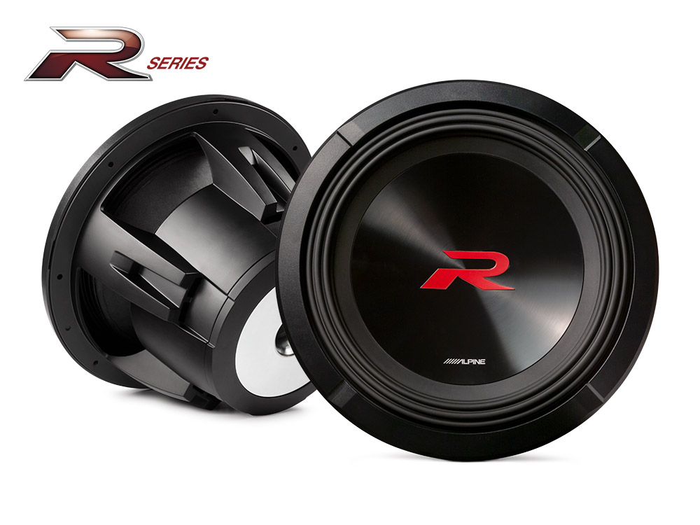 Alpine | R-W12D4 |  12", R-Series, 750 Вт RMS, 2x4 Ом | превью 1