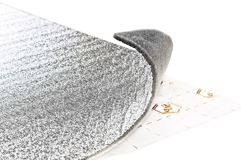 STP | Акцент 15 ЛМ КС | Звукопоглощающий материал, с мет. слоем, толщина 15 мм, 1х0.75 лист | 1