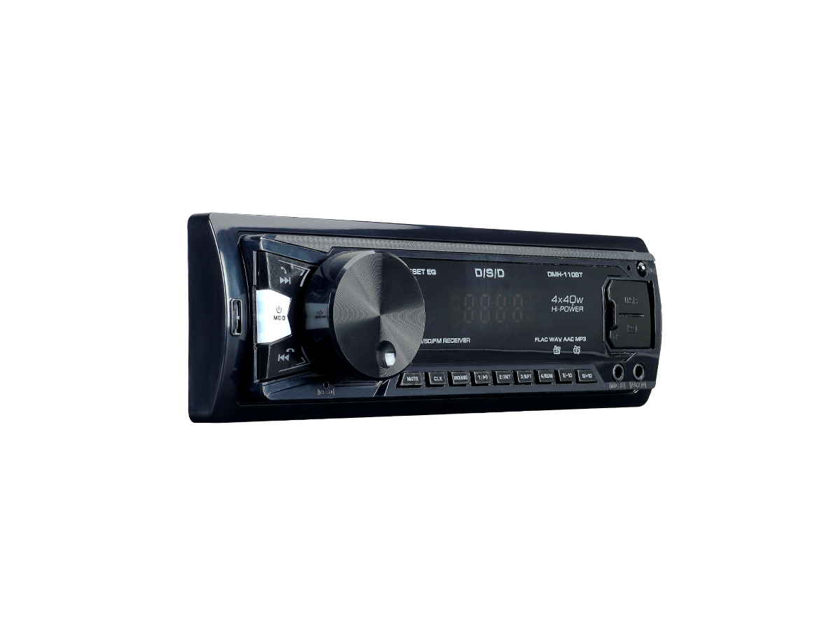 D/S/D | DMH-110BT | 4x40w, FLAC, 2xUSB/BT, APP, 1 пара RCA, зеленая подсветка | превью 3
