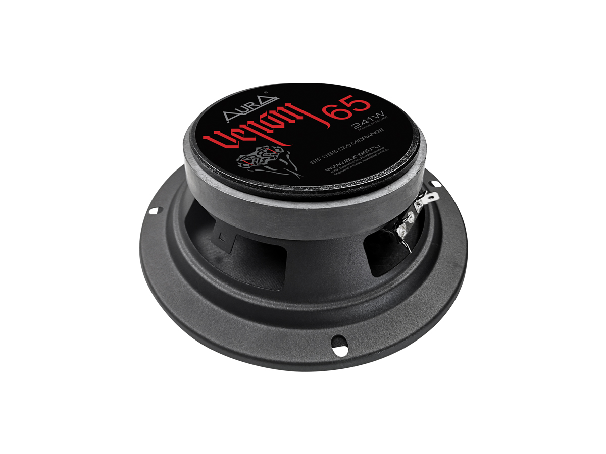 AurA | VENOM-65 | 6.5" (16.5cm), ПАРА, 4 Ом, 121/241w, 96db, 160Hz-20kHz, 74mm | превью 3