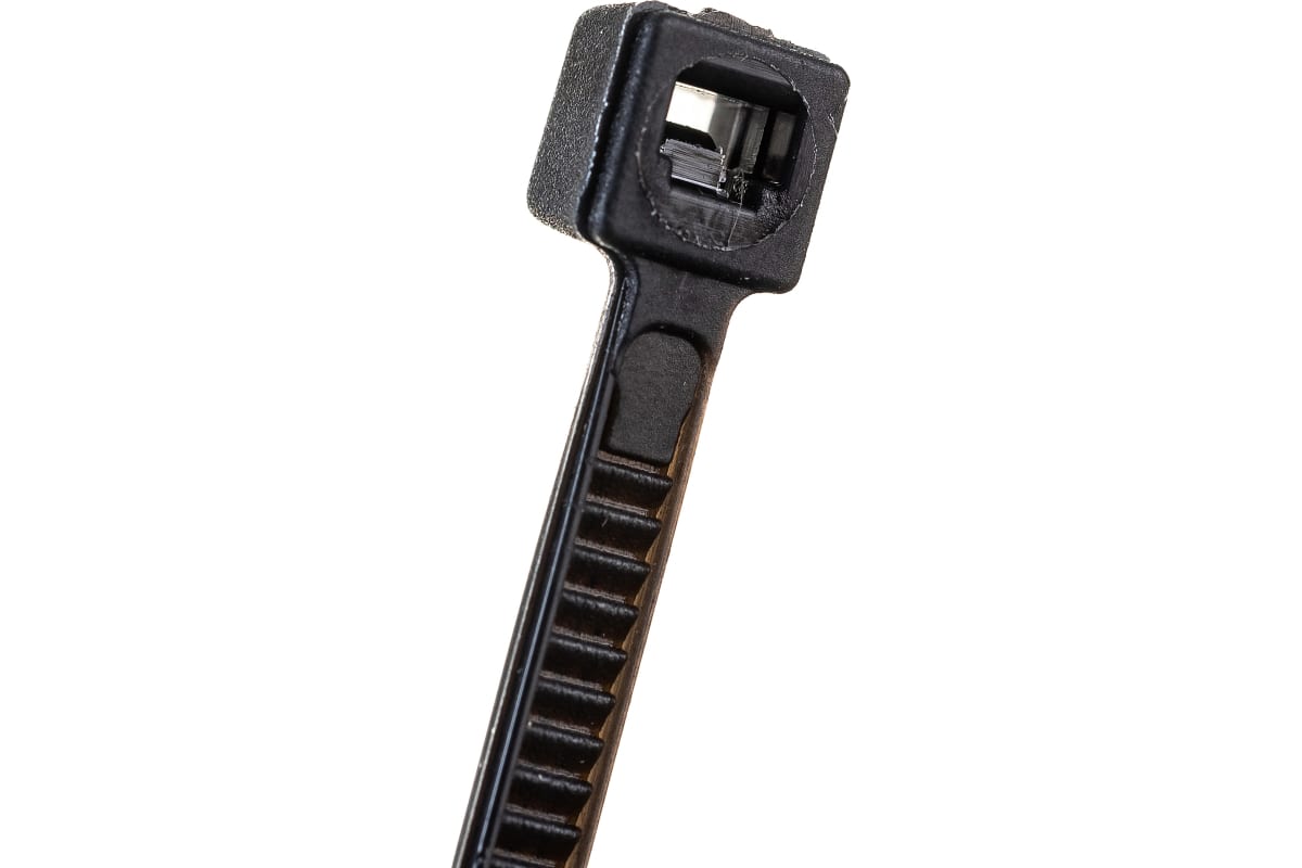 Стяжка кабельная | Dollex SN-315 | Хомут стяжка 3х150 нейлоновая (уп. 100 шт.) черный| превью 2