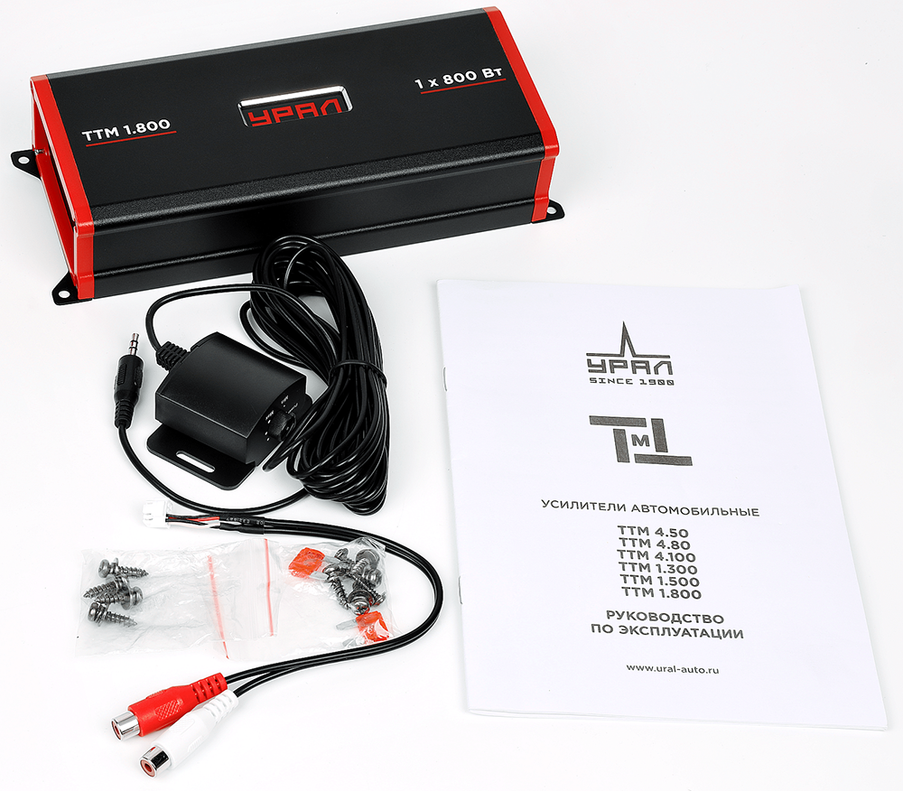 Ural | УРАЛ ТТМ 1.800 | Класс D, 1x330 (4Om), 1x530 (2Om), 1x800 (1 Om), ДУ | 6