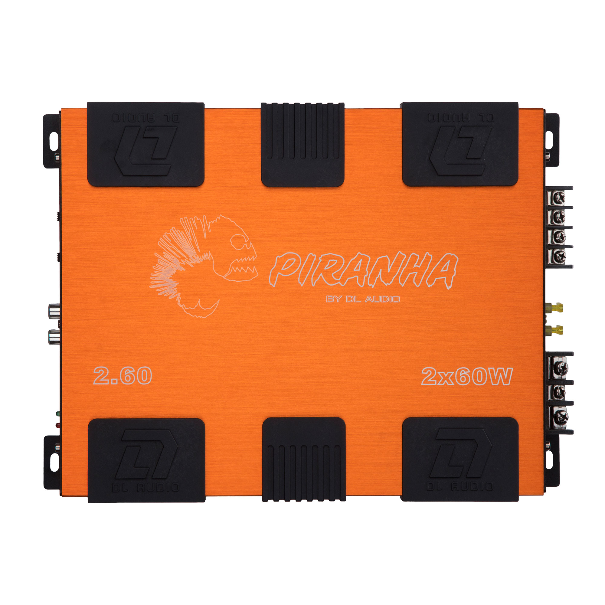 DL Audio | Piranha 2.60 | Класс AB 2x65 Вт(4 Ом), 2x105 Вт(2 Ом), 190Вт Мост | 5