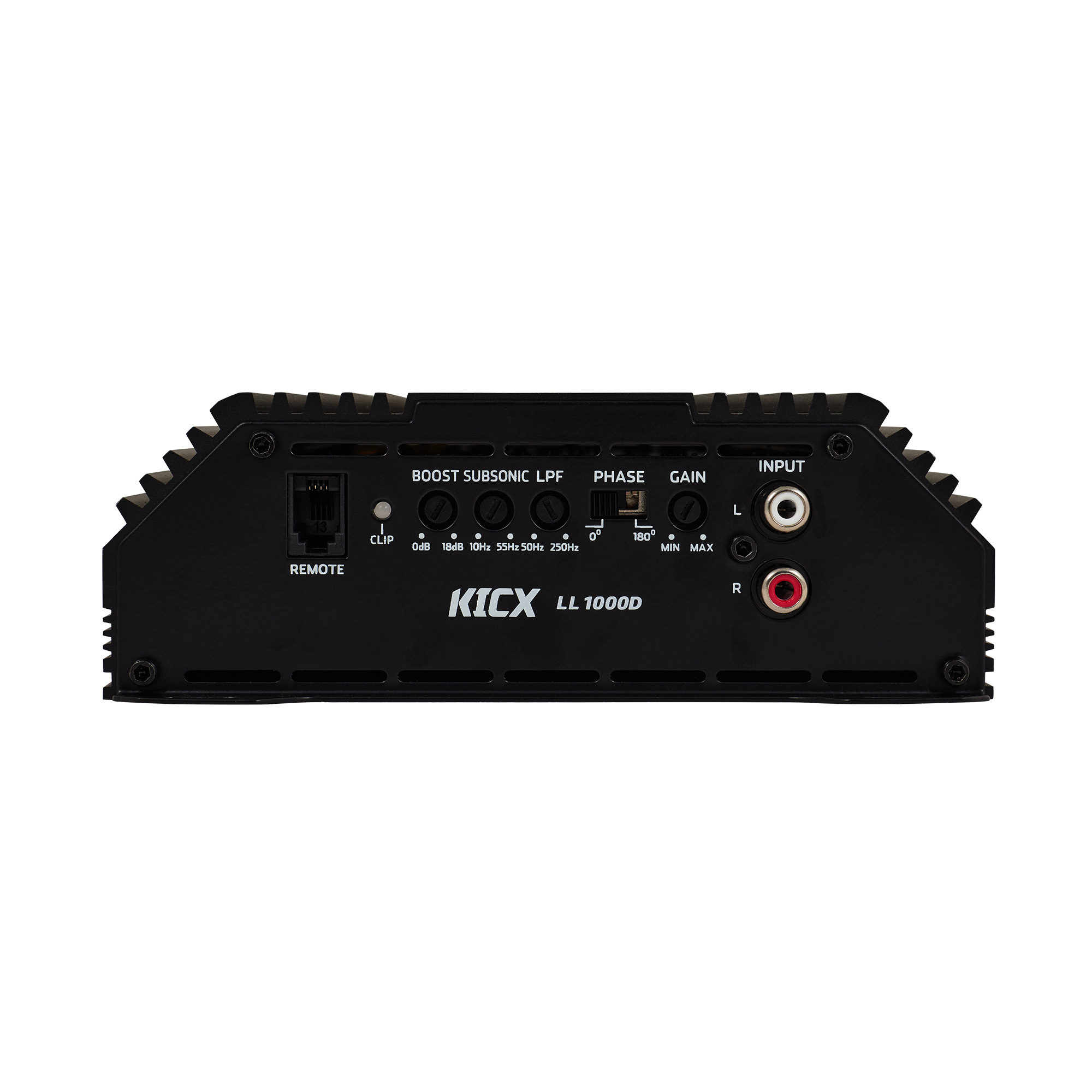 KICX | LL1000D | 1-кан, класс D, мощность RMS 1000 Вт х1 ( 1 Ом ), 720Втх1 ( 2 Ом ) | 4
