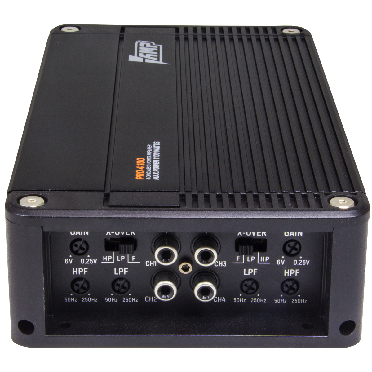 AMP | PRO 4.100 | 4-кан, класс D , мощность RMS 100 Вт х4 ( 4 Ом ), 150Втх4,  ( 2 Ом ) | превью 3