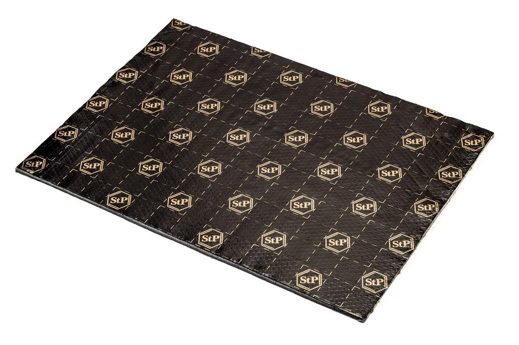 STP | Noise Block Premium A | С клеевым слоем  Акцент 10мм + полимер. слой 2 мм, лист 0,4кв.м. | превью 3