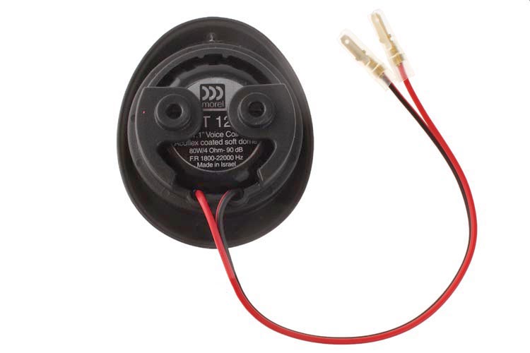 Morel | MT-120 | твитеры 45 мм, мягкий купол 28 мм, 6 Ом, 80 Вт ном., 90 дБ | 3
