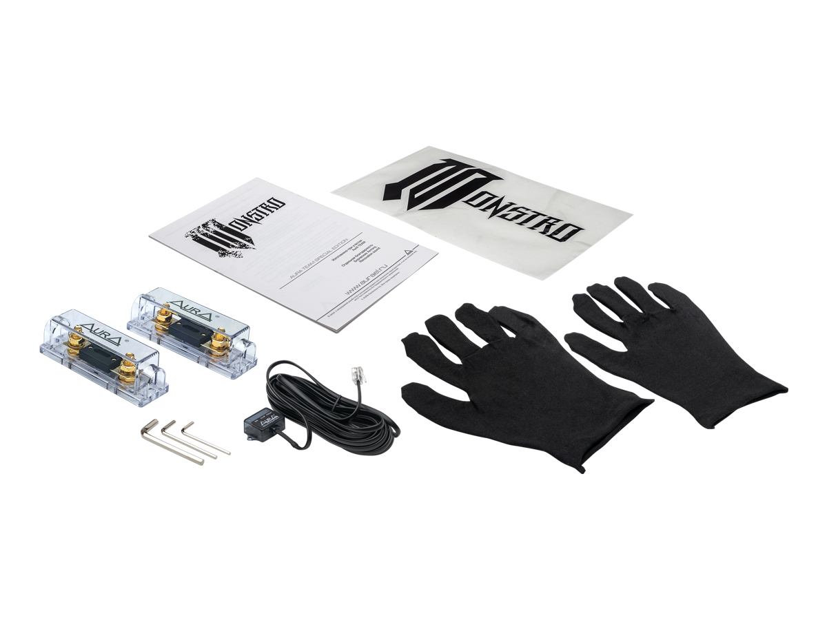 AurA | MONSTRO-D6K SPORT | 2300w (4 Ohm), 1x3500w (2 Ohm), 1x5000w (1 Ohm), 20Hz - 11000Hz | 6