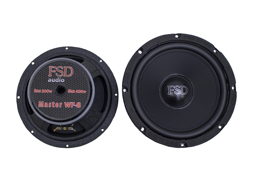FSD audio | MASTER WF 8 | Мидбас 8", 4Om, 200 Вт RMS, 400 Вт MAX, 91Дб,  ПАРА | превью 3