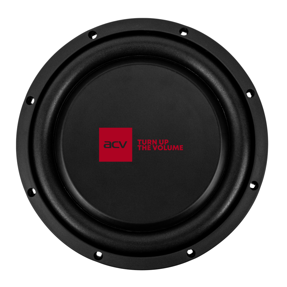 ACV | SW-12D2F SLIM | Сабвуфер 30см/ RMS 350Wt/2+2Om/SPL88Дб | 1
