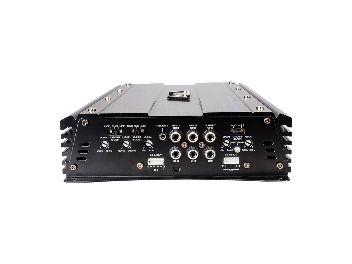 AurA | INDIGO-4.100 | 4x100w (4Ohm), 4x150w (2 Ohm), 1x400w (4 Ohm), Hi-level, LPF/HPF, ДУ (опция)| 4