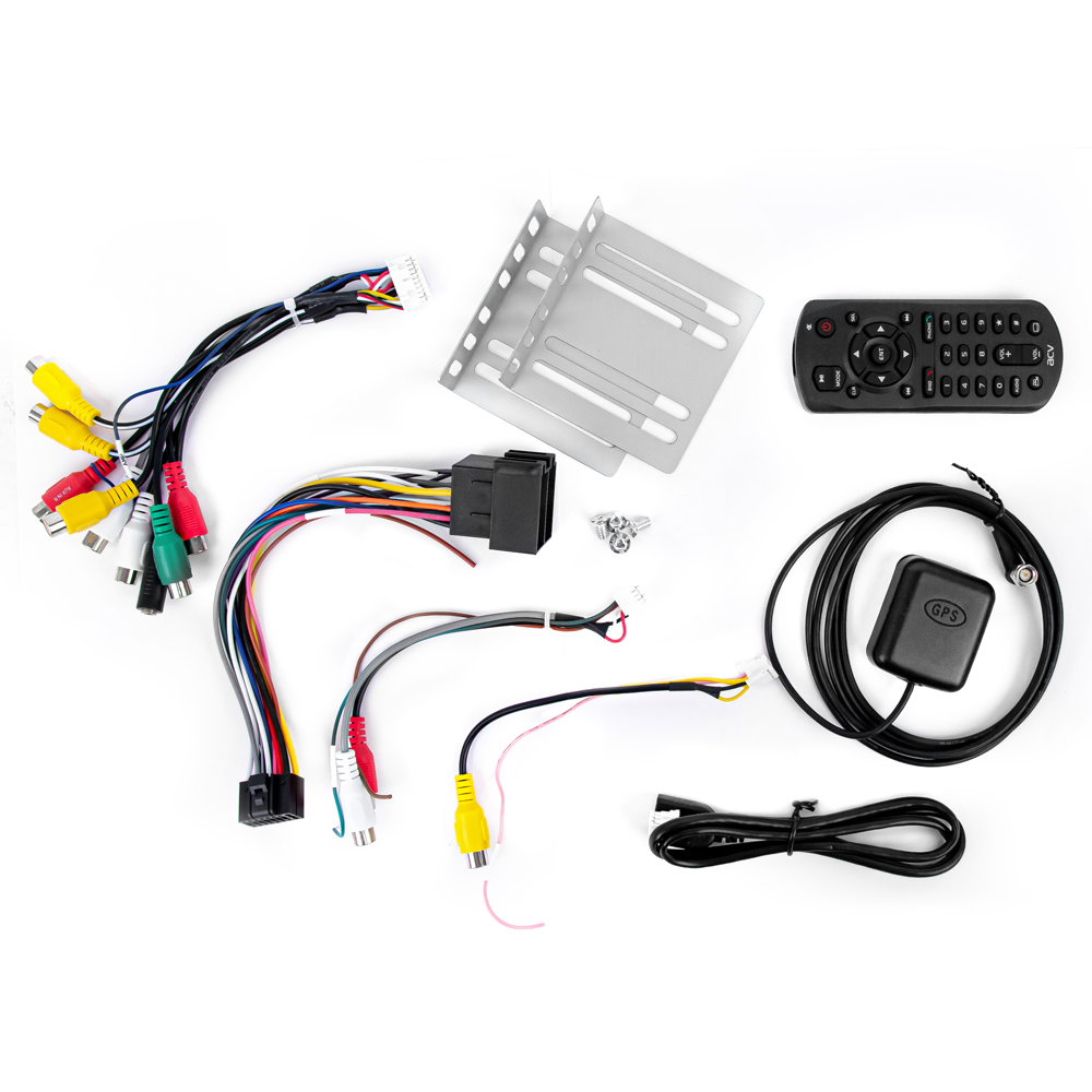 ACV | AD-7001 | 2DIN 6.9" Android10/1024*600/2+32Гб/FM/AM/2USB/BT/GPS/WiFi/4*50W/4g | 4